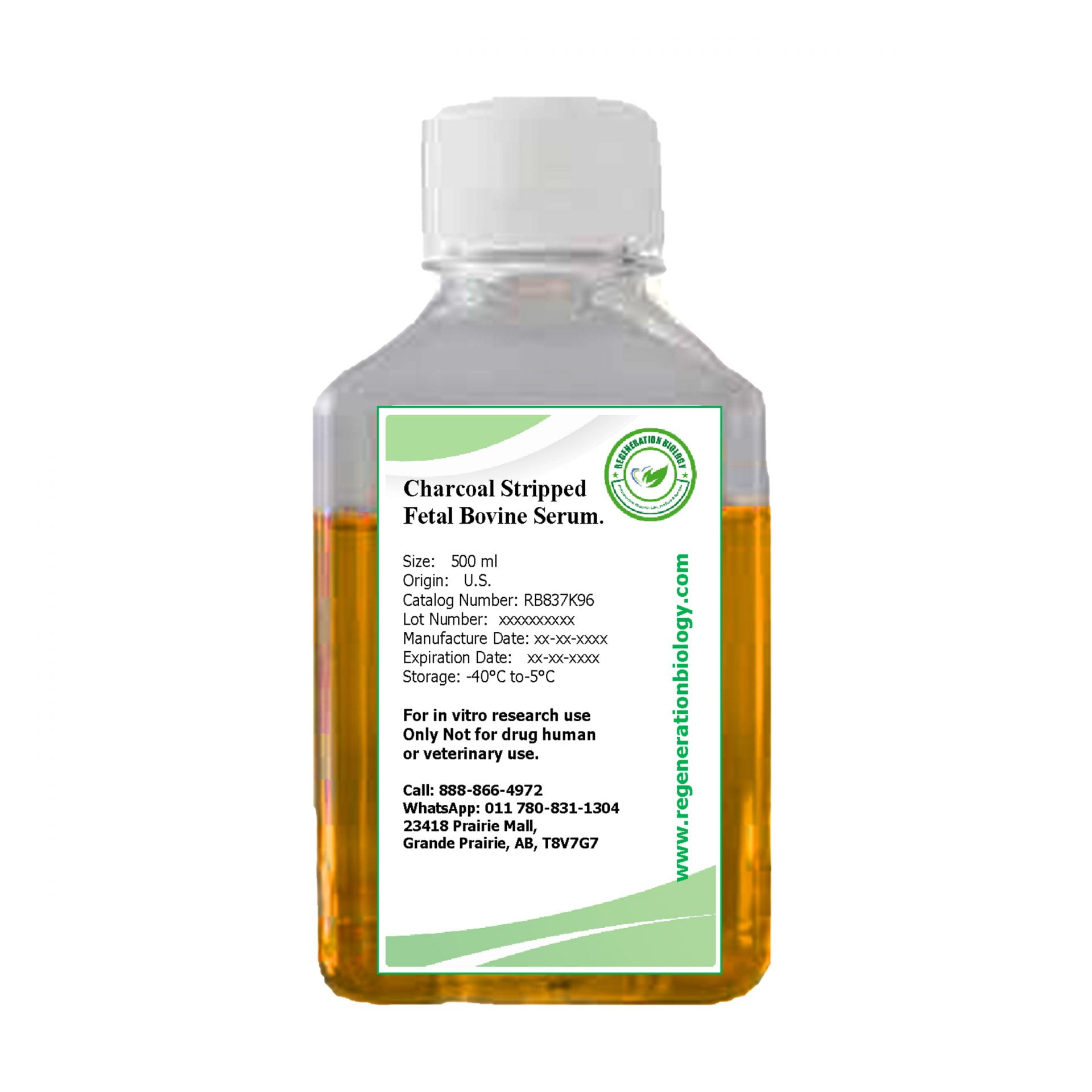 Charcoal Stripped Fetal Bovine Serum