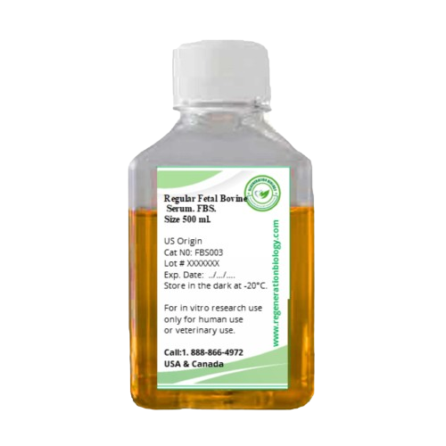 Regeneration Biology® Fetal Bovine Serum Regular
